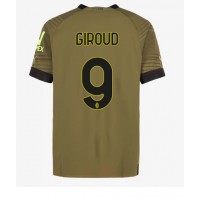 Fotbalové Dres AC Milan Olivier Giroud #9 Alternativní 2022-23 Krátký Rukáv